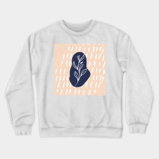 Abstract Mid Century Summer Shapes Crewneck Sweatshirt